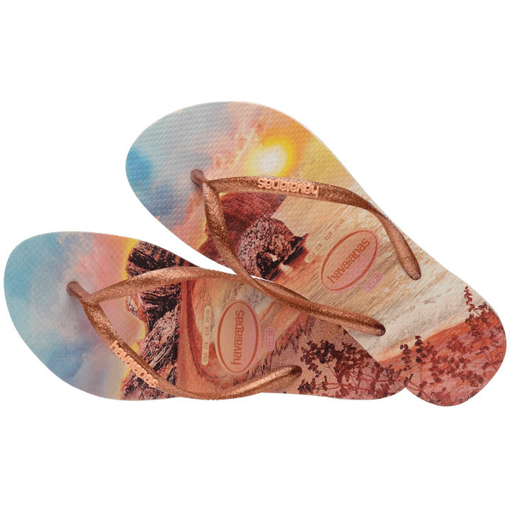 Sandalias para Mujer HAVAIANAS FLIP FLOP SLIM PAISAGE FC 9897