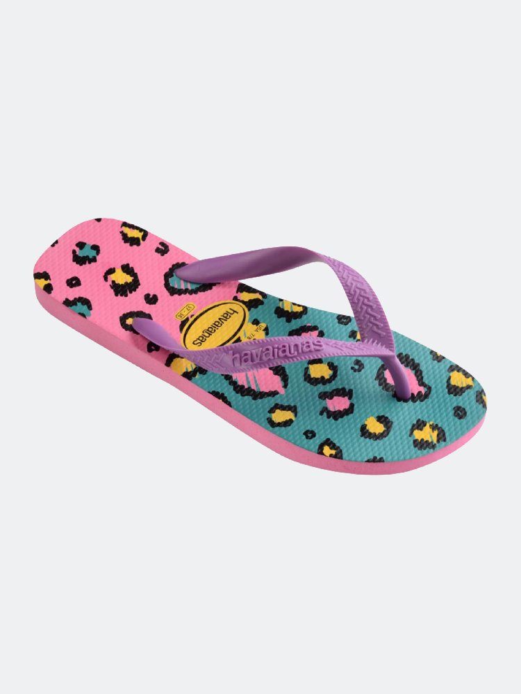 Sandalias para Niño HAVAIANAS TOP ANIMALS FC Negro/Blanco