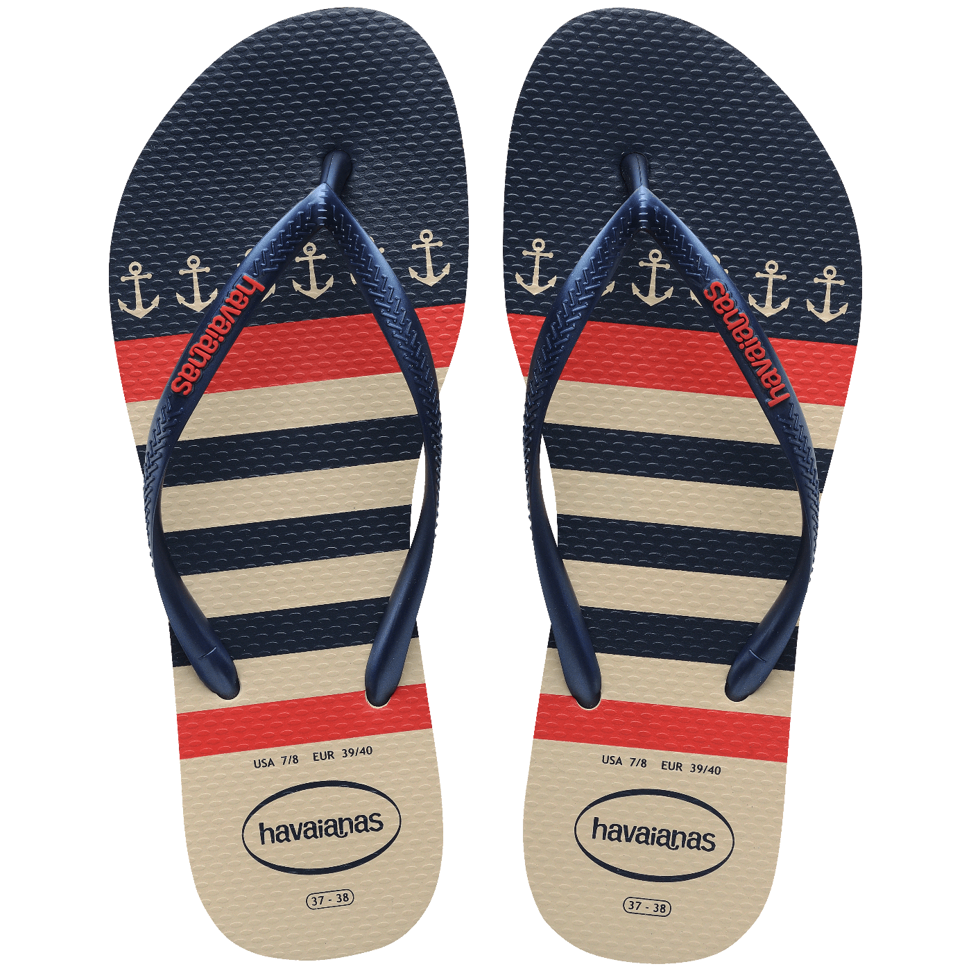 Sandalias para Mujer HAVAIANAS SLIM NAUTICAL 8009