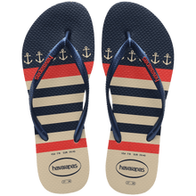 Cargar imagen en el visor de la galería, Sandalias para Mujer HAVAIANAS SLIM NAUTICAL 8009
