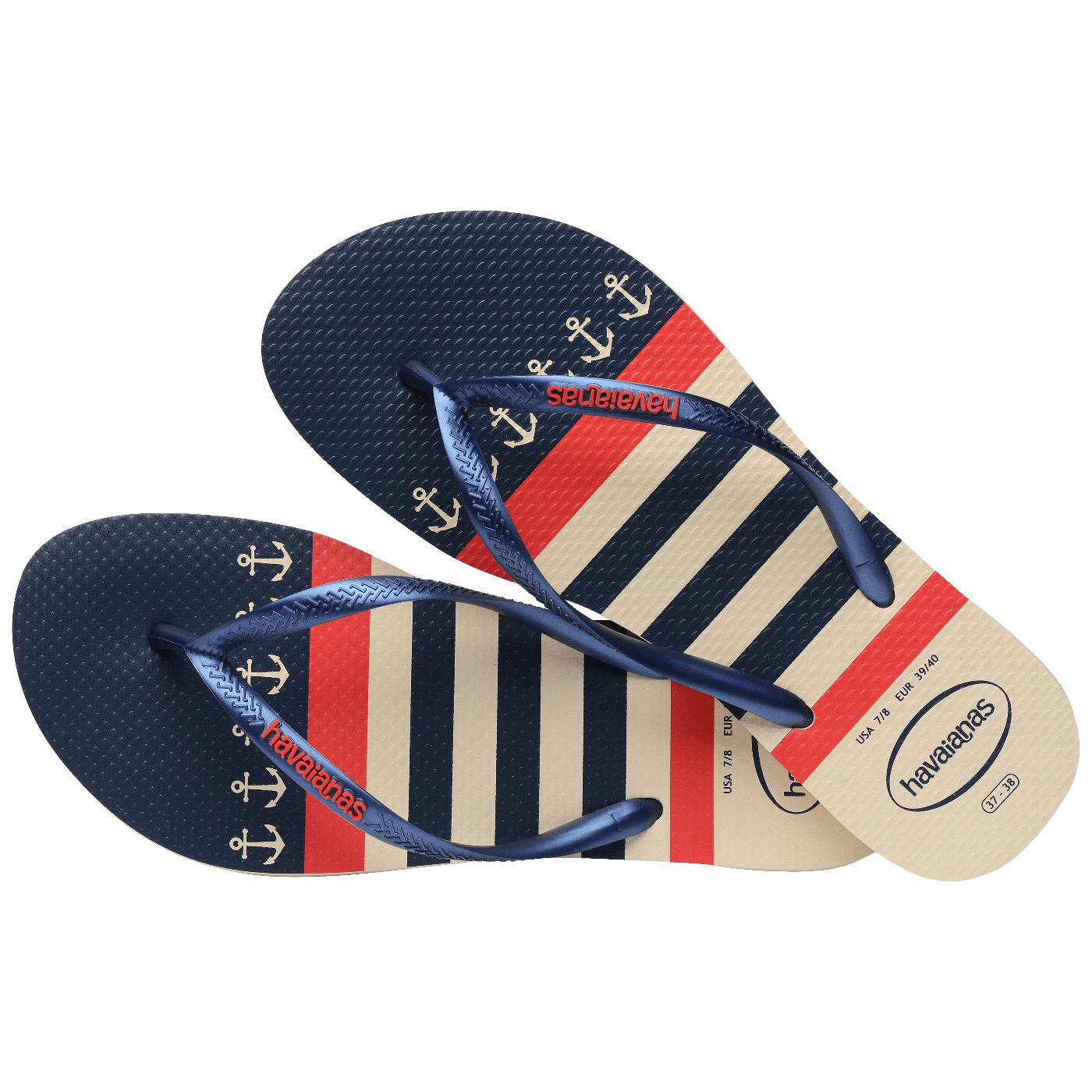 Sandalias para Mujer HAVAIANAS SLIM NAUTICAL 8009