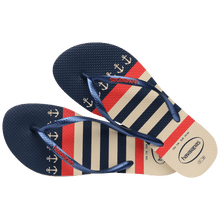 Cargar imagen en el visor de la galería, Sandalias para Mujer HAVAIANAS SLIM NAUTICAL 8009
