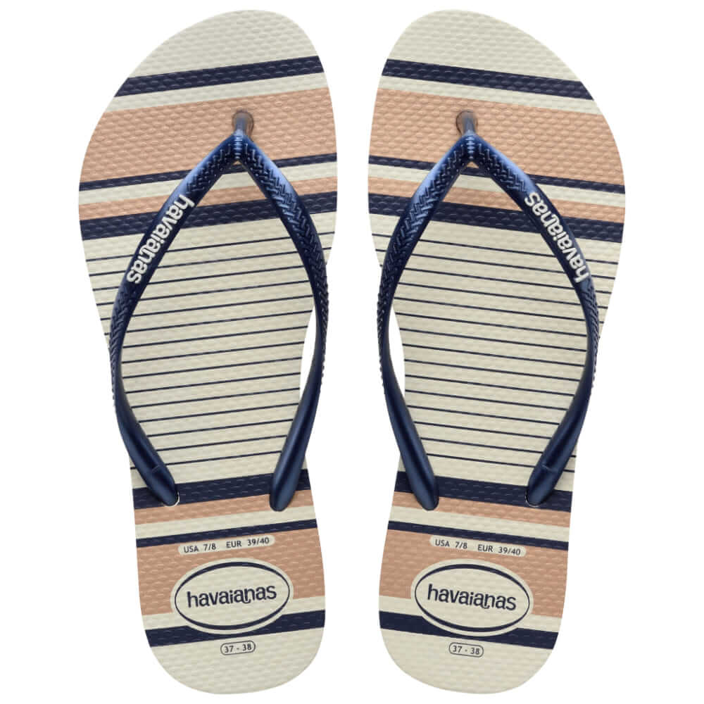 Sandalias para Mujer HAVAIANAS 4137125 SLIM NAUTICAL FC 0052
