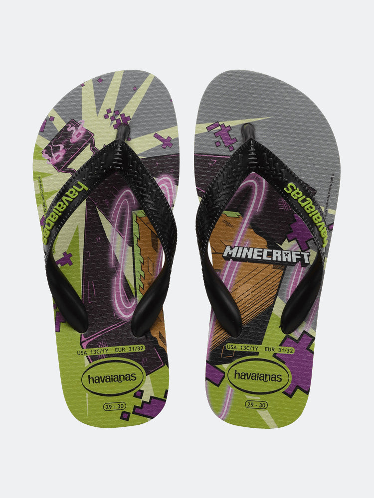 Sandalias para Niño HAVAIANAS BEACH KIDS MINECRAFT FC 0891 8 años a más