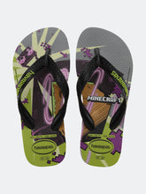 Cargar imagen en el visor de la galería, Sandalias para Niño HAVAIANAS BEACH KIDS MINECRAFT FC 0891 8 años a más
