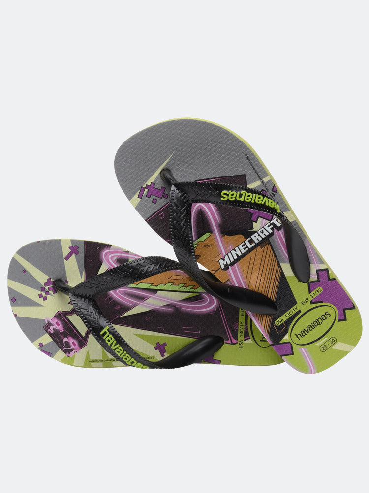 Sandalias para Niño HAVAIANAS BEACH KIDS MINECRAFT FC 0891 8 años a más