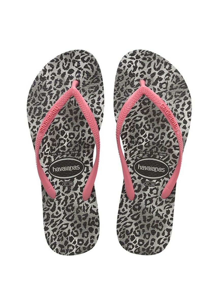 Sandalias para Mujer HAVAIANAS 4145480 SLIM LEOPARD FC 0090