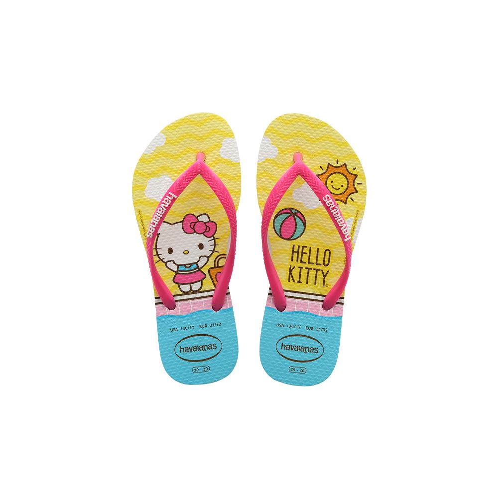 Sandalias para Niña HAVAIANAS 4145748 K SL HELLO KITTY 0001 8 años a más