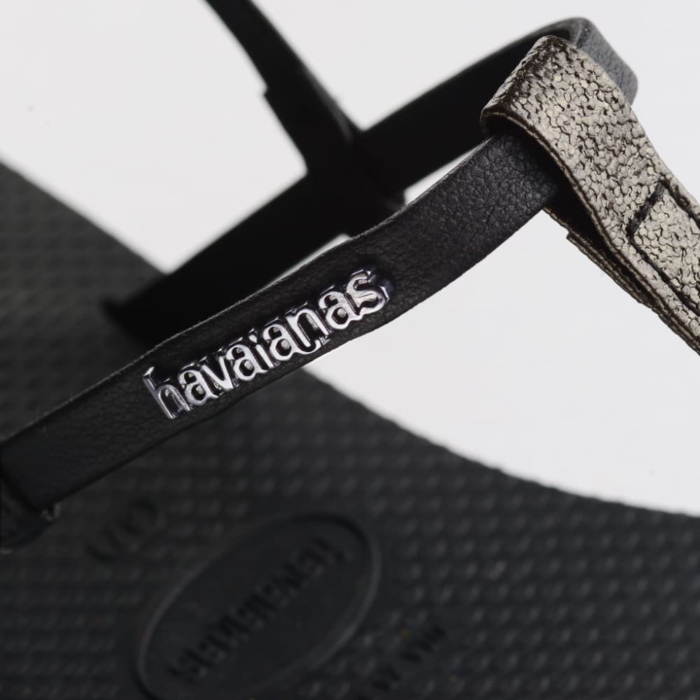 Sandalias para Mujer HAVAIANAS YOU RIO FC Negro/Amarillo