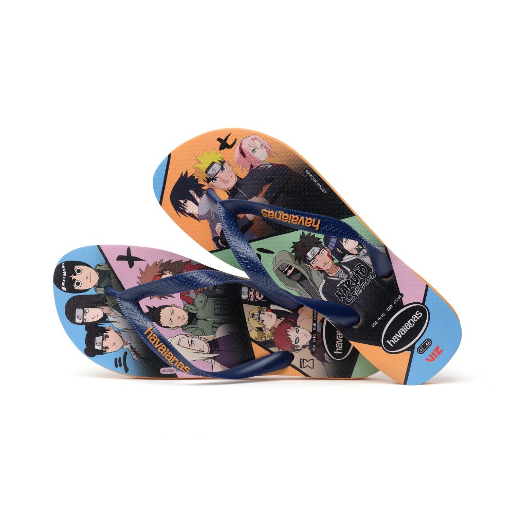 Sandalias para Hombre HAVAIANAS FLIP FLOP TOP NARUTO FC 5774