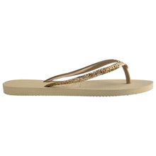 Cargar imagen en el visor de la galería, Sandalias para Mujer HAVAIANAS BEACH SLIM GLITTER II FC 0154
