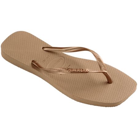 Sandalias para Mujer HAVAIANAS SLIM SQUARE LOGO MET 5282