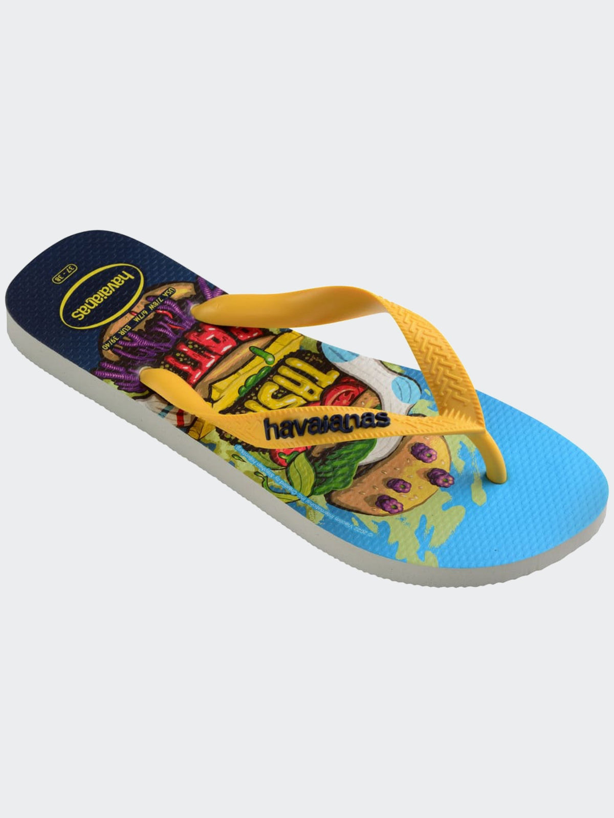 Sandalias para Hombre HAVAIANAS BEACH TOP SPONGEBOB FC 0001