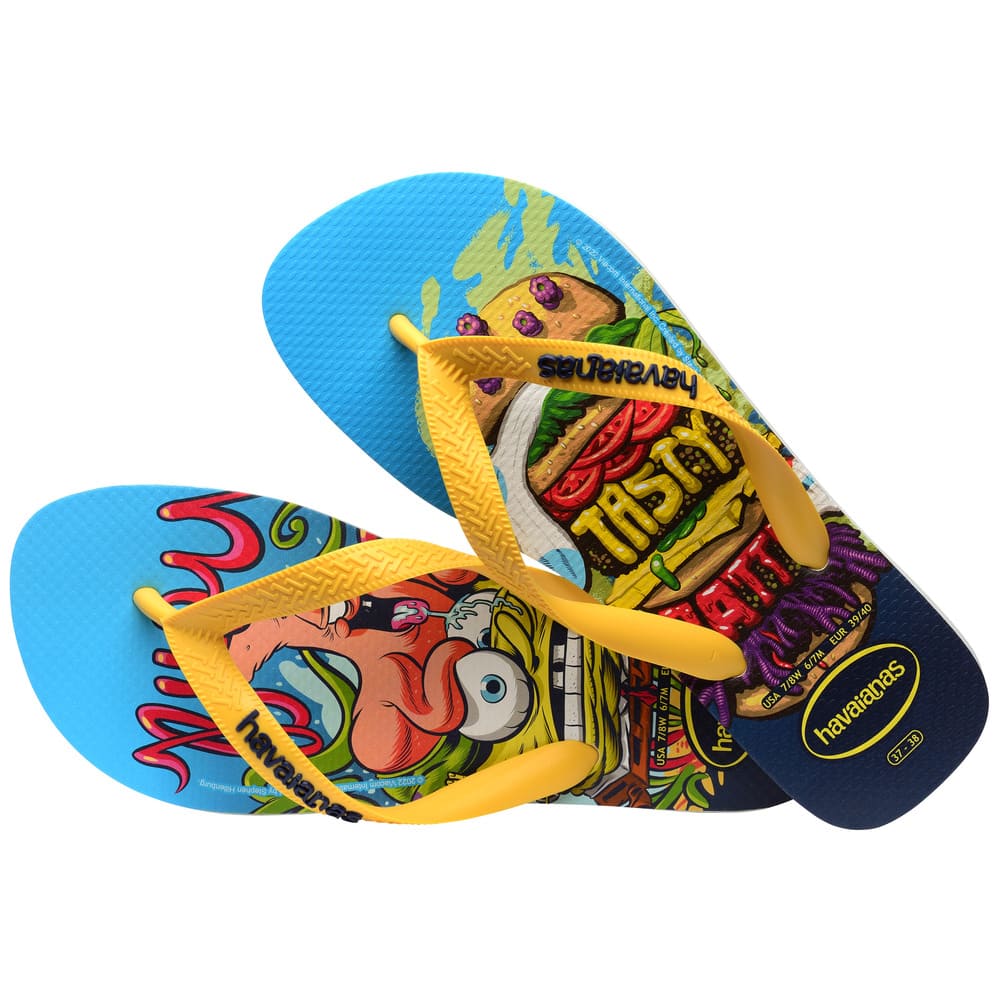 Sandalias para Hombre HAVAIANAS BEACH TOP SPONGEBOB FC 0001