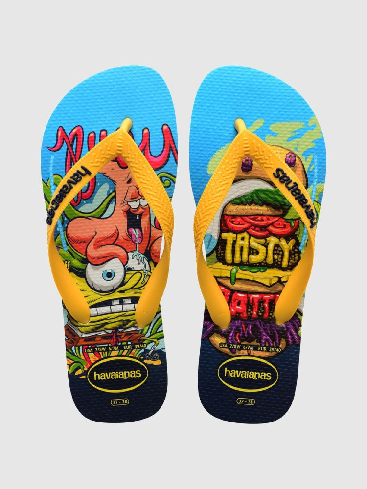 Sandalias para Hombre HAVAIANAS BEACH TOP SPONGEBOB FC 0001