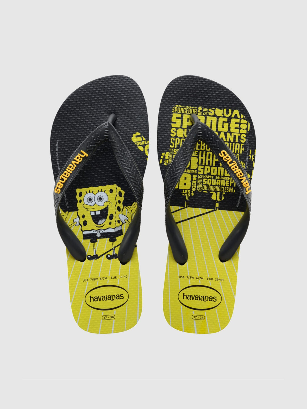 Sandalias para Hombre HAVAIANAS BEACH TOP SPONGEBOB FC 0074