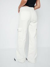 Cargar imagen en el visor de la galería, Jean para Mujer DVK CARGO HIGH WAISTED WIDE LEG CARGO PANT HUE

