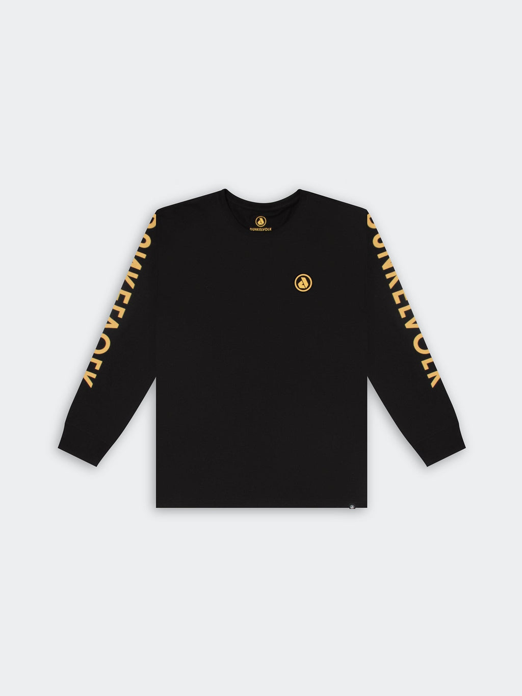 Polo DUNKELVOLK New Logo Arms 25 negro, vista frontal
