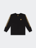 Polo DUNKELVOLK New Logo Arms 25 negro, vista frontal