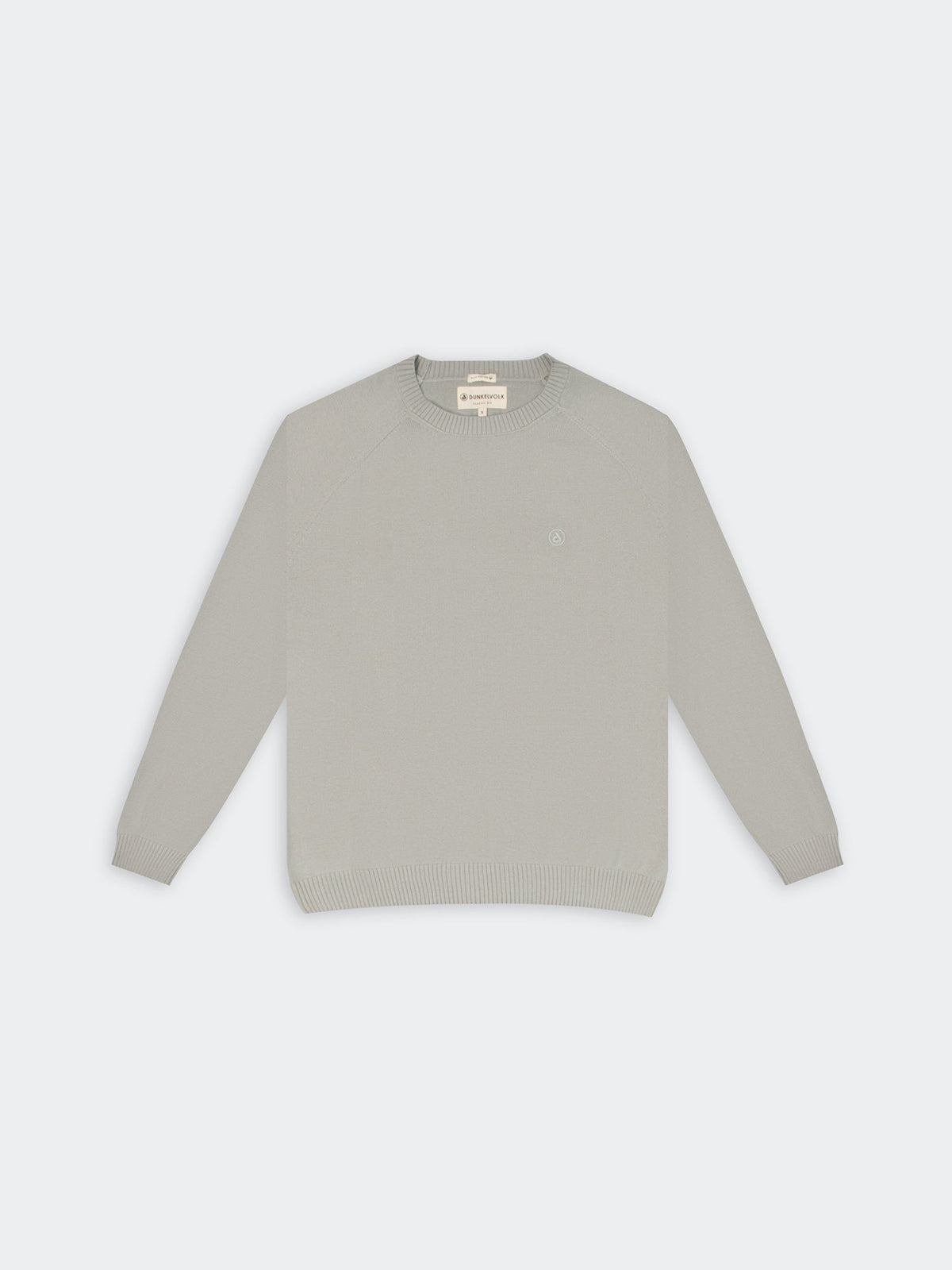 Sweater para Hombre DUNKELVOLK PIMA KNIT CREW Gris