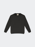 Sweater para Hombre DUNKELVOLK PIMA KNIT CREW Negro