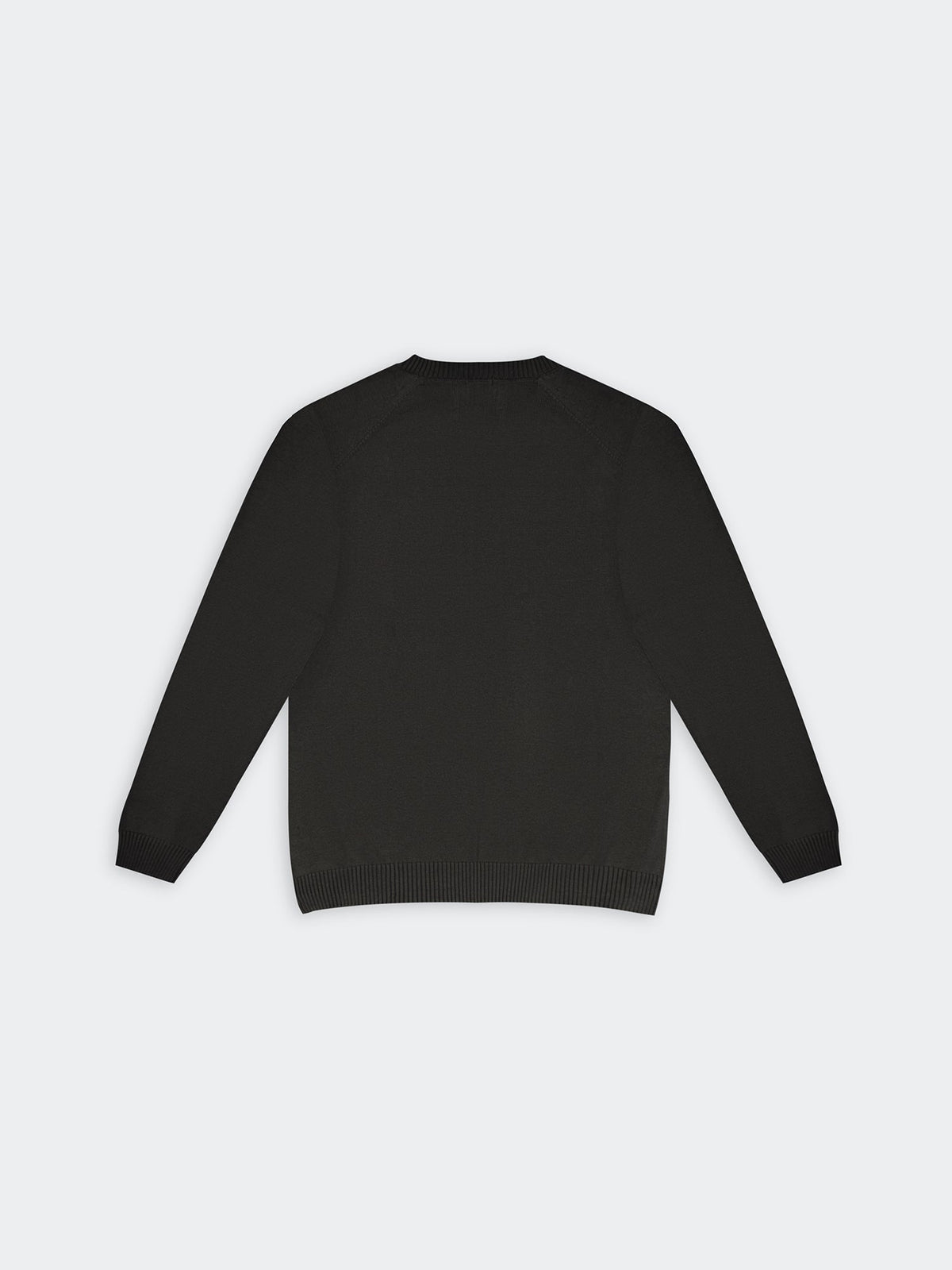 Chompa Para Hombre DUNKELVOLK PIMA KNIT CREW Negro
