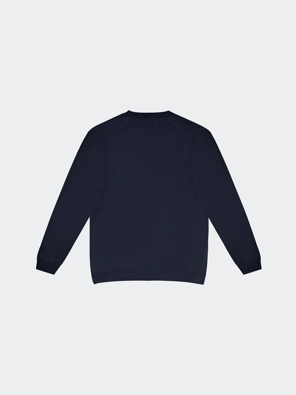 Sweater para Hombre DUNKELVOLK PIMA KNIT CREW Azul