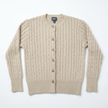 Polera DVK August Cardigan Beige, Mujer