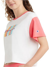 Cargar imagen en el visor de la galería, Polo para Mujer CHAMPION W5950B586GPA THE CROPPED TEE - COLORBLOCKED AWRJ
