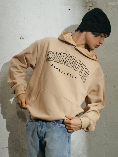 Polera para Hombre DUNKELVOLK HOODIE SIN ZIP CHIMBOTE HOODIE BEI
