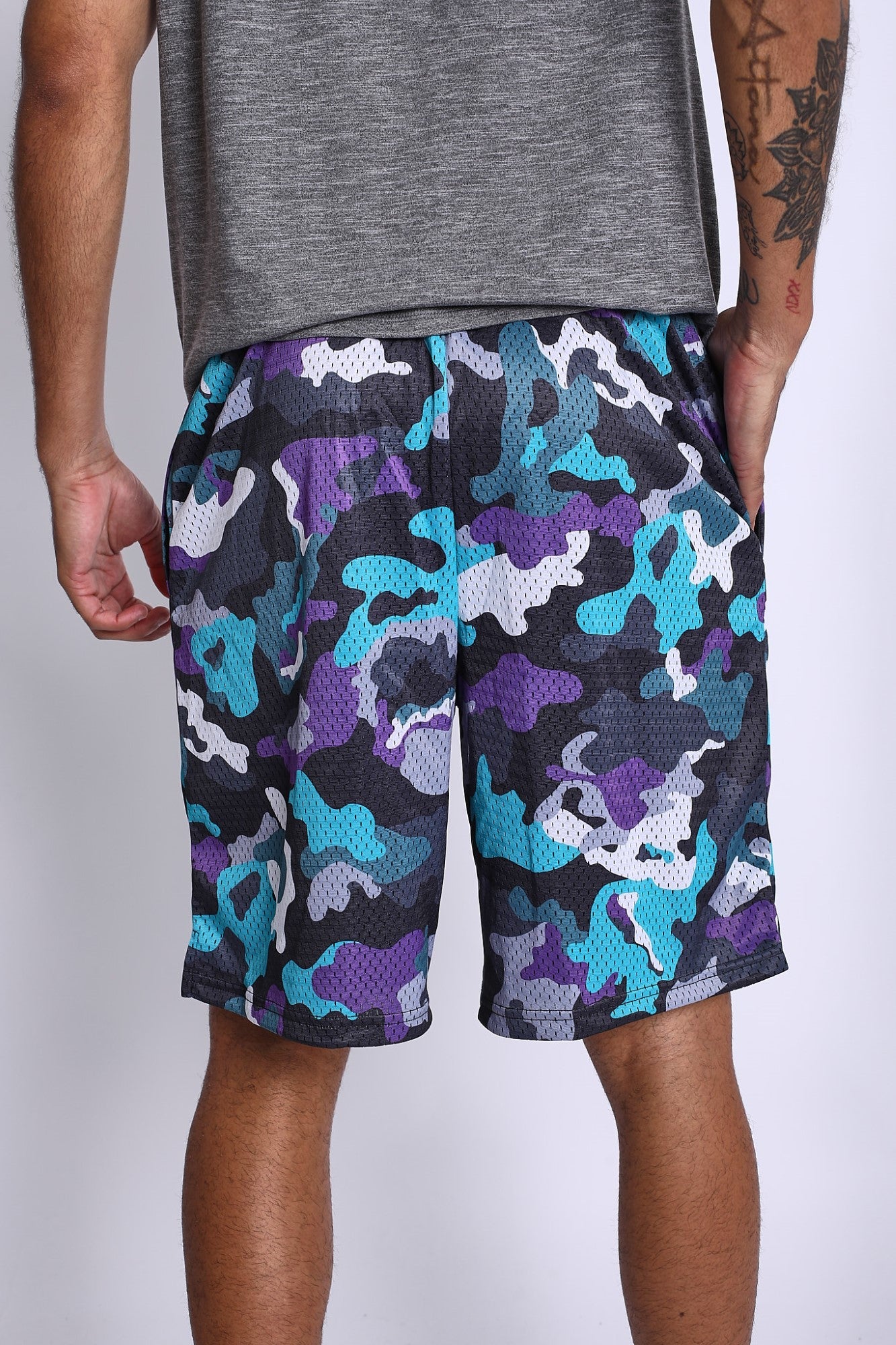 Short para Hombre CHAMPION 81622P407Q88 9-INCH CLASSIC AOP MESH SHORT AM0J