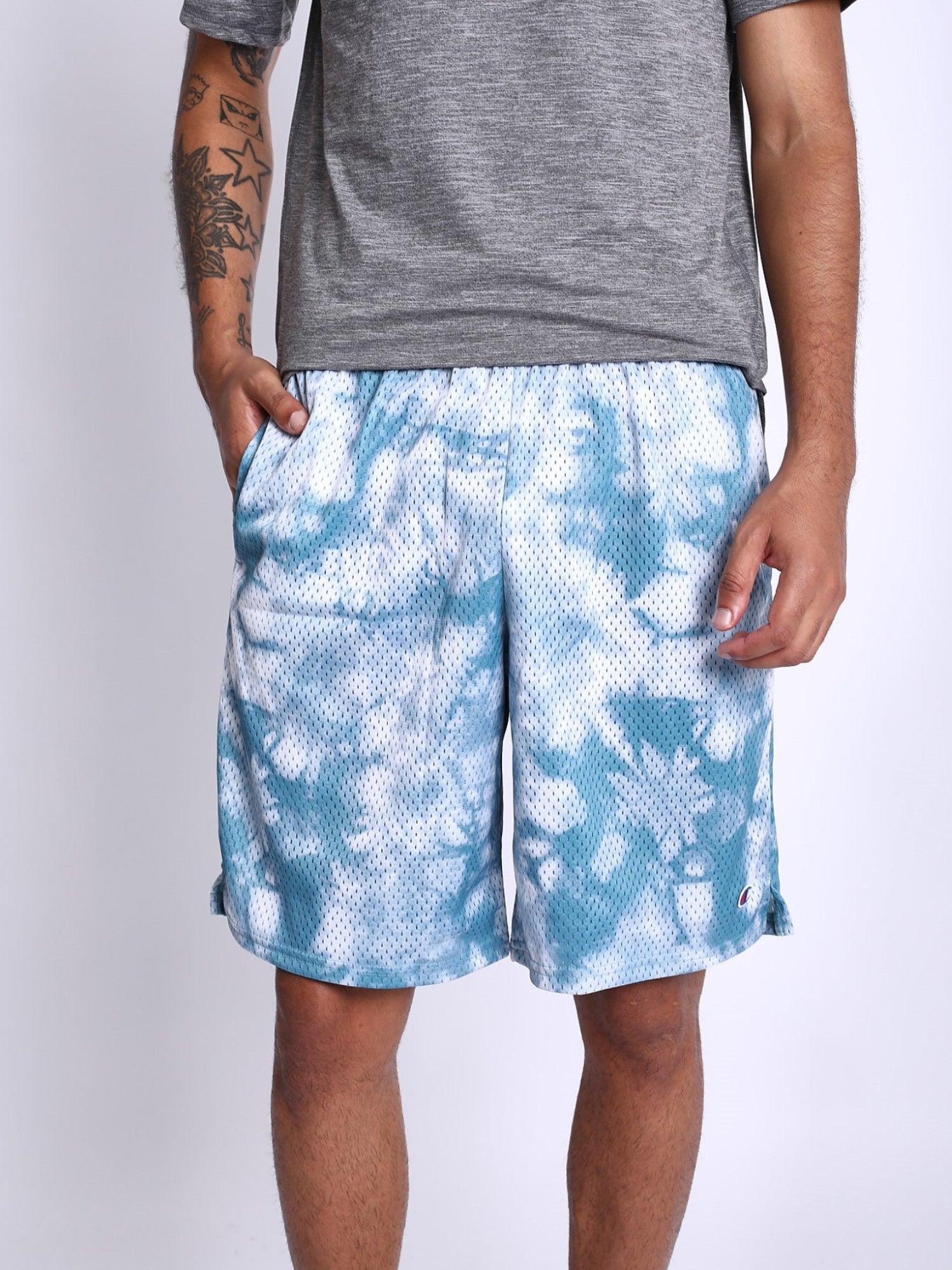 Short para Hombre CHAMPION 81622P407Q88 9-INCH CLASSIC AOP MESH SHORT AOSJ