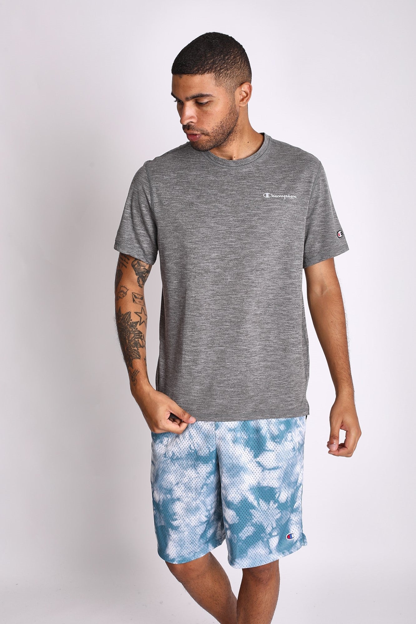 Short para Hombre CHAMPION 81622P407Q88 9-INCH CLASSIC AOP MESH SHORT AOSJ