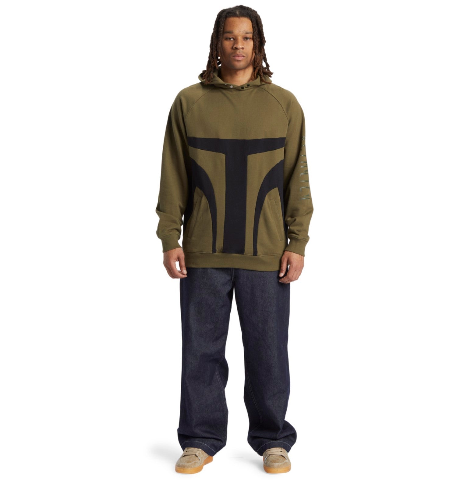 Polera para Hombre DC SHOES SIN ZIP SW MANDO COLORBLOCK PH CRB7