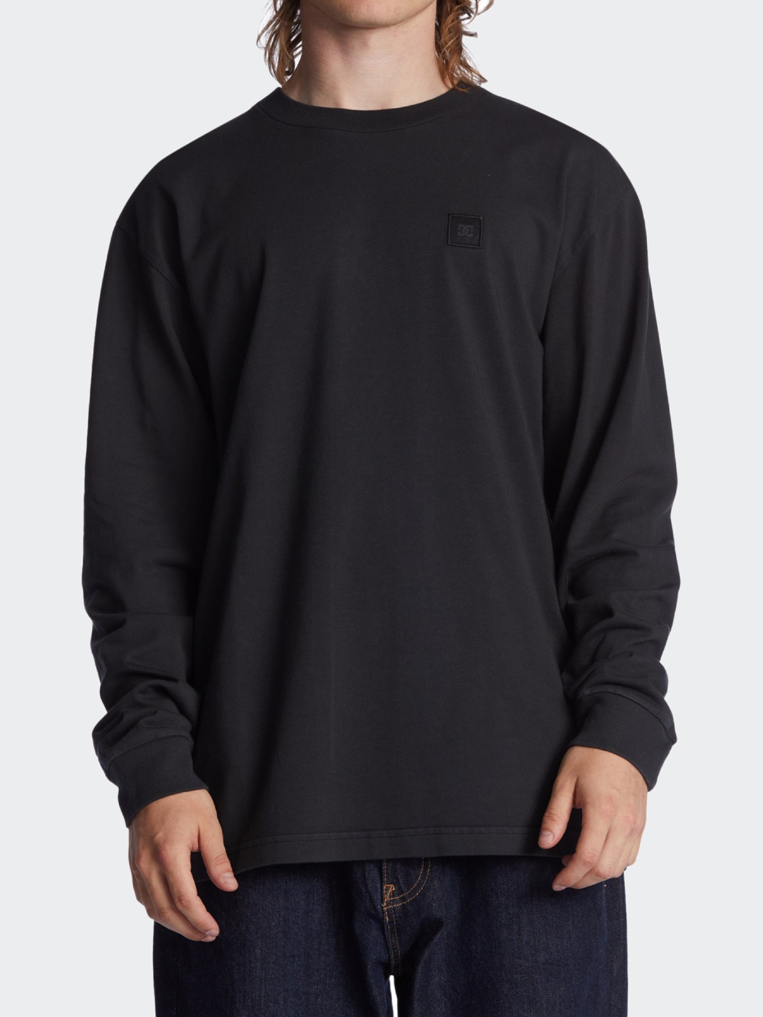 Polo Manga Larga para Hombre DC SHOES CREW NECK DC 1994 KVJY