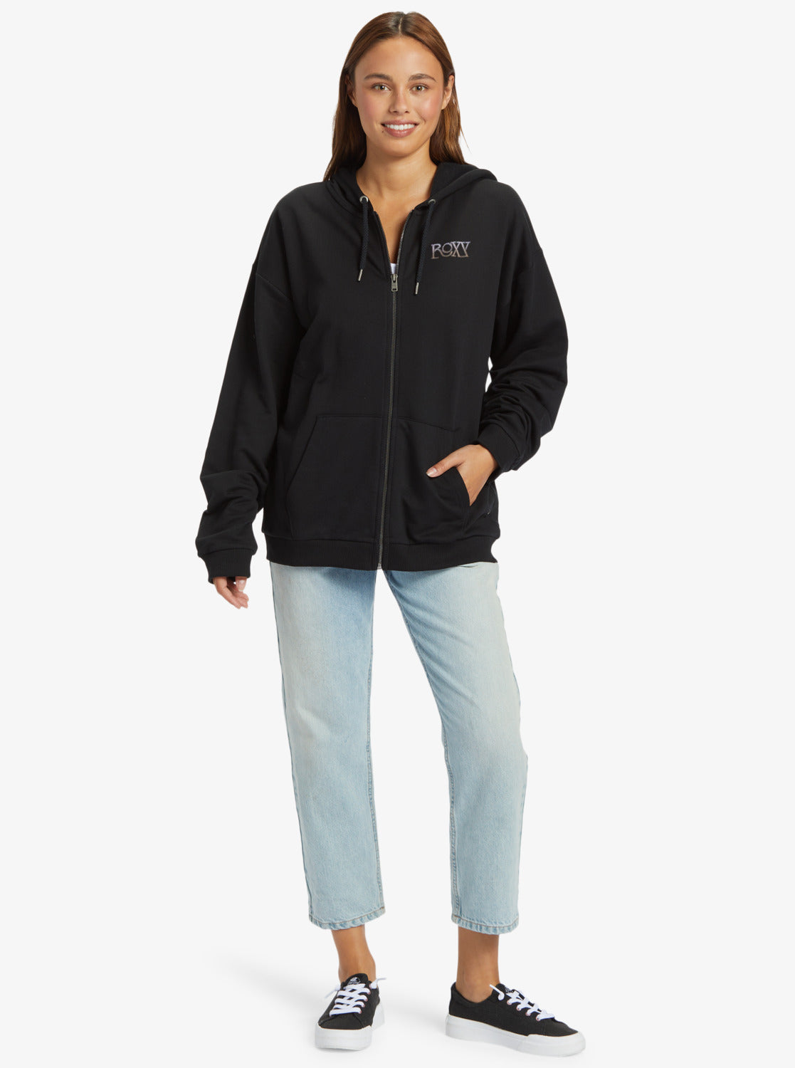 Polera para Mujer ROXY SIN ZIP OVERSIZED EVENING HIKE B KVJ0