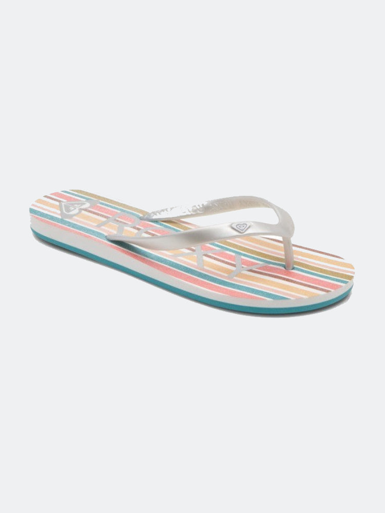 Sandalias Playa Roxy Tahiti Vii Blanco Mujer Arjl100869-wzf | Envío Gratis