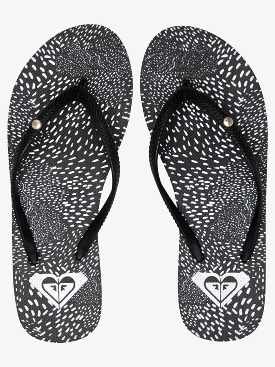 Sandalias para Mujer ROXY BERMUDA PRINT Negro/Blanco