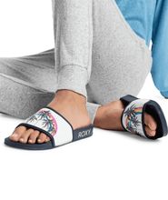 Cargar imagen en el visor de la galería, Sandalias para Mujer ROXY FITNESS SLIPPY IV 4BI
