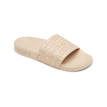 Cargar imagen en el visor de la galería, Sandalias para Mujer ROXY SLIDE SLIPPY JUTE CRE

