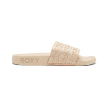Cargar imagen en el visor de la galería, Sandalias para Mujer ROXY SLIDE SLIPPY JUTE CRE
