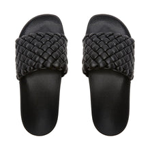 Cargar imagen en el visor de la galería, Sandalias para Mujer ROXY FITNESS SLIPPY PUFF BLK
