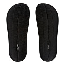 Cargar imagen en el visor de la galería, Sandalias para Mujer ROXY FITNESS SLIPPY PUFF BLK
