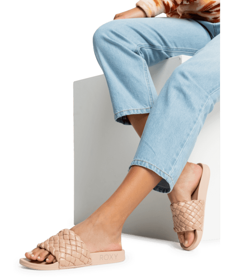 Sandalias para Mujer ROXY FITNESS SLIPPY PUFF TAN