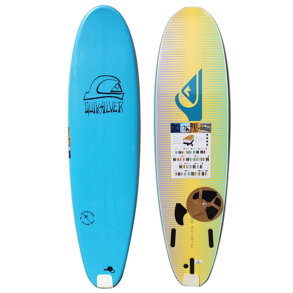 Tabla de Surf para Hombre QUIKSILVER QS SOFT BAT BOARD  7'0 Multicolor