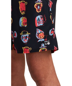 Ropa de Baño para Hombre RVCA BOARDSHORT DMOTE ELASTIC SHORT BLK