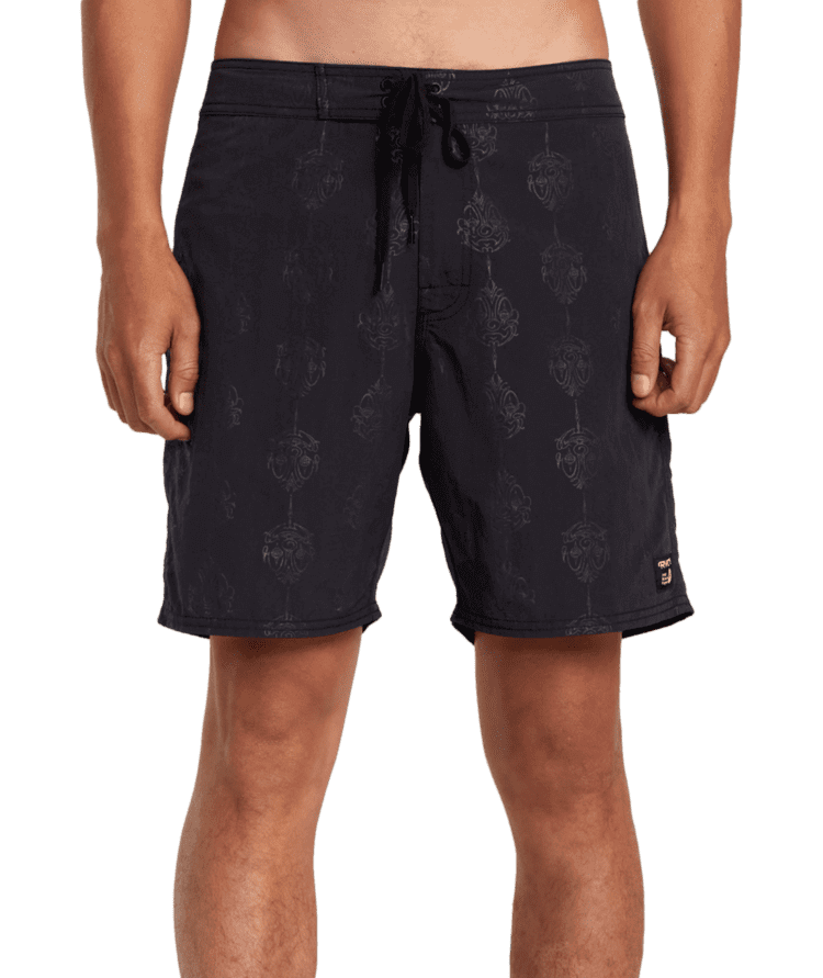 Ropa de Baño para Hombre RVCA BOARDSHORT MISTER CARTOON SMILE TRUNK BLK