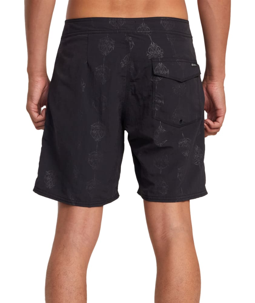 Ropa de Baño para Hombre RVCA BOARDSHORT MISTER CARTOON SMILE TRUNK BLK