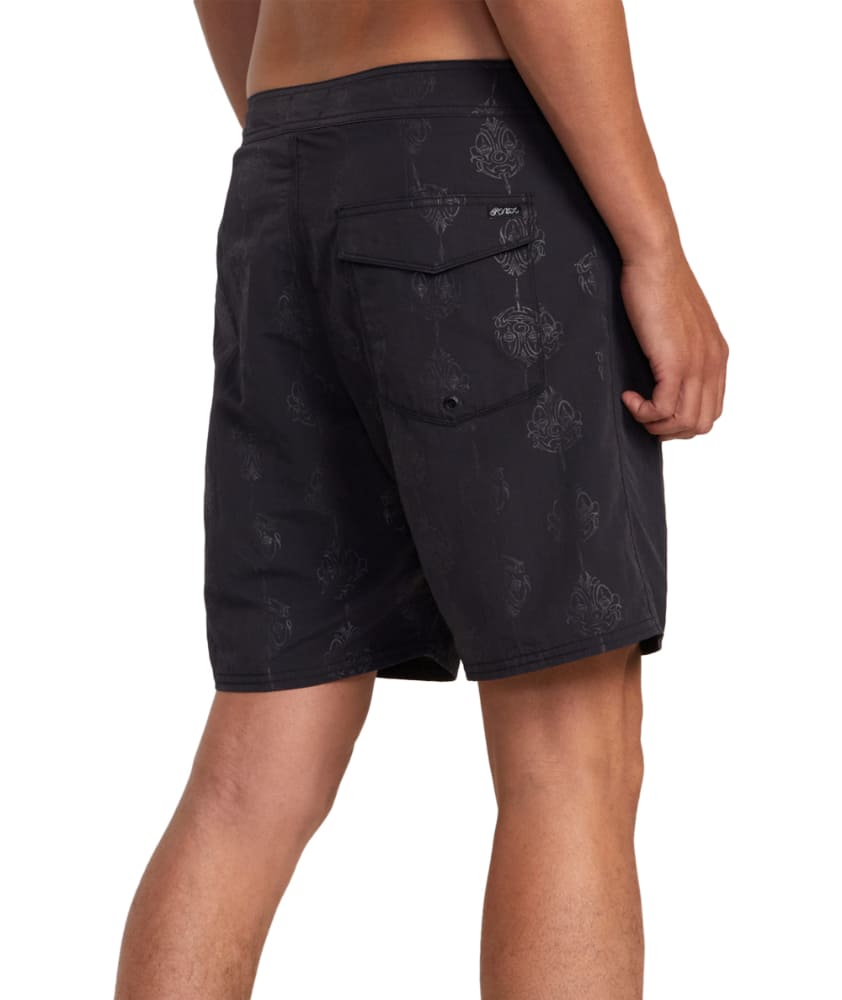 Ropa de Baño para Hombre RVCA BOARDSHORT MISTER CARTOON SMILE TRUNK BLK