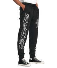 Cargar imagen en el visor de la galería, Jogger para Hombre RVCA FLEECE MISTER CARTOON PANT BLK
